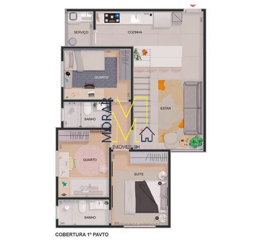 Apartamento à venda com 3 quartos, 69m² - Foto 21