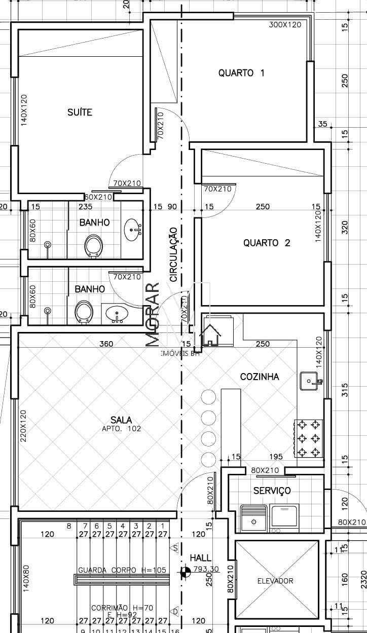 Apartamento à venda com 3 quartos, 30m² - Foto 6